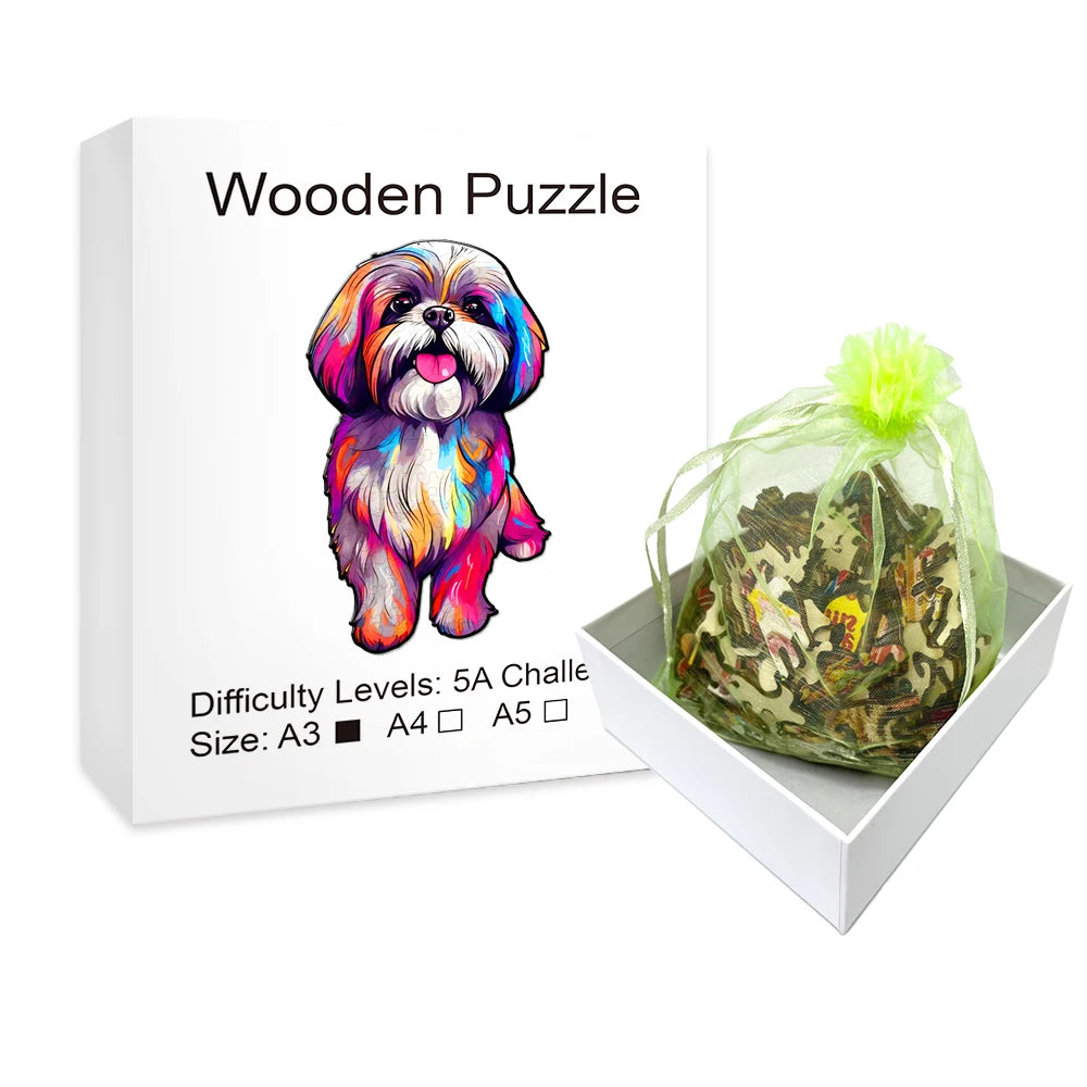Puzzle shih tzu
