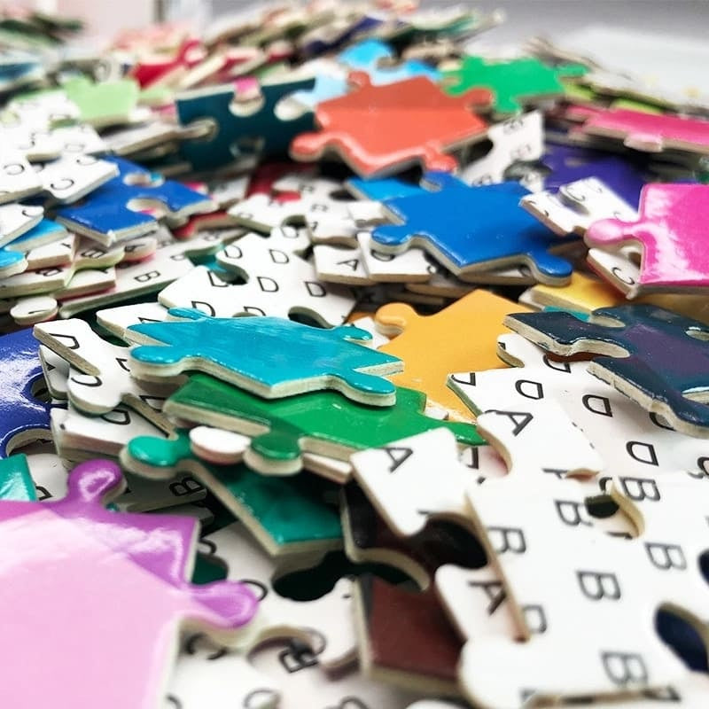 Puzzle chaton reflet tigre