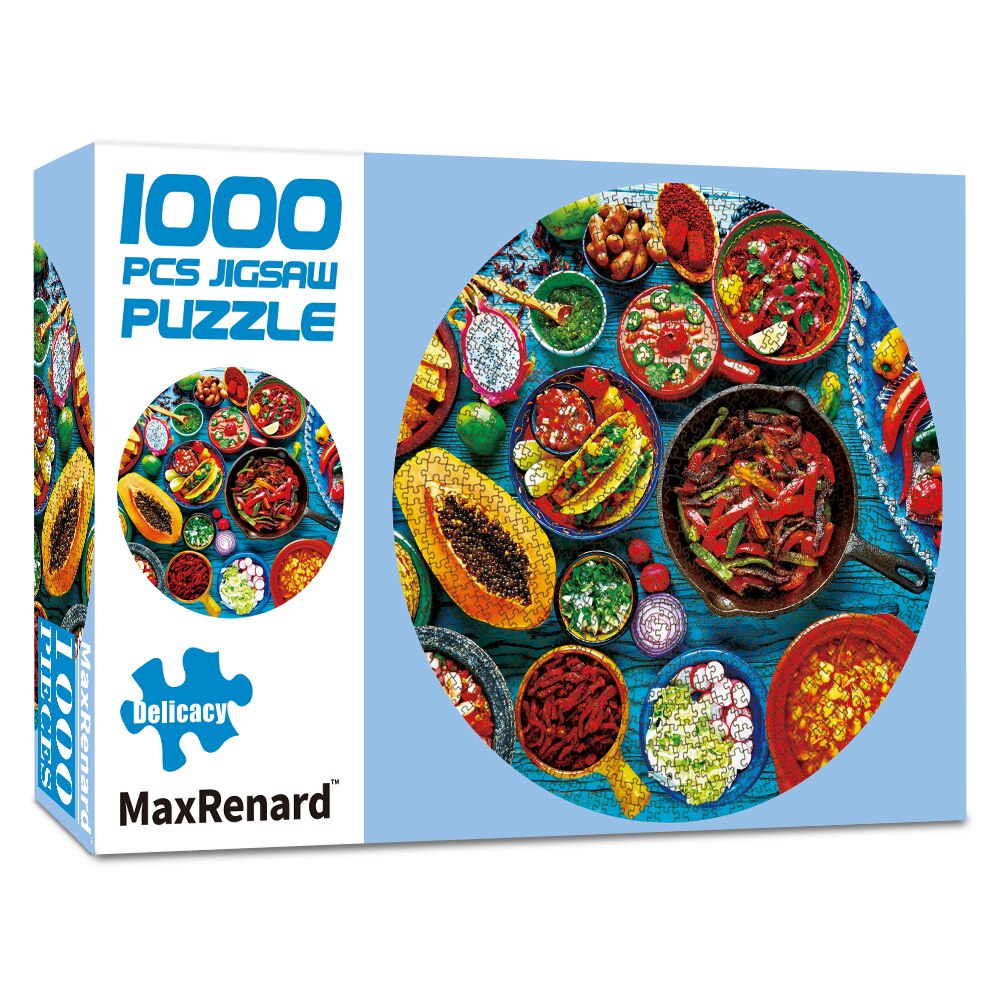 Puzzle rond adulte 1000 pièces