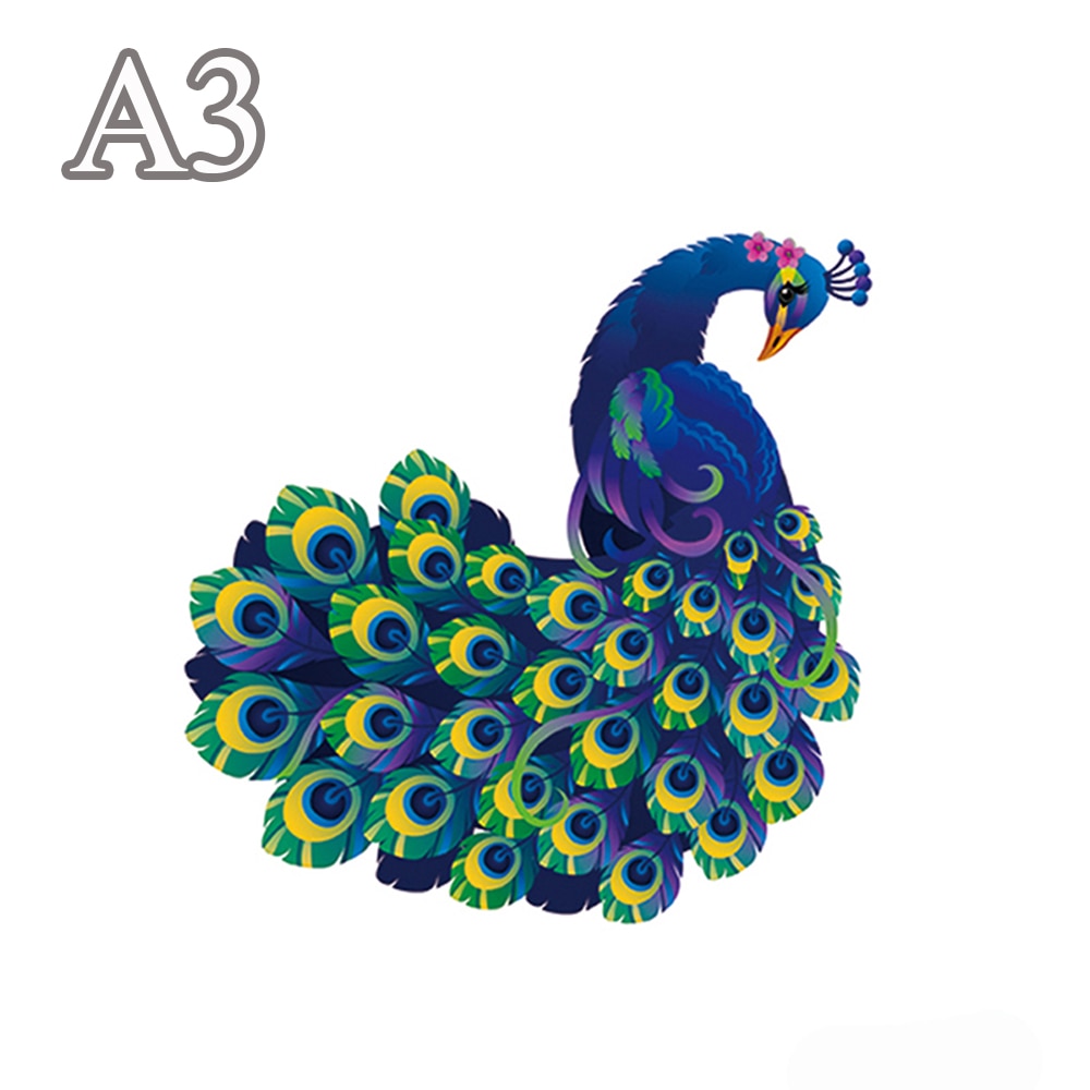 Puzzle forme animaux bois
