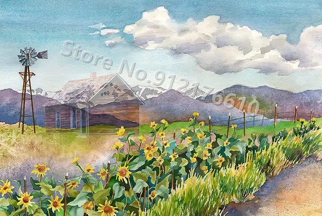 Puzzle paysage 1000 pieces