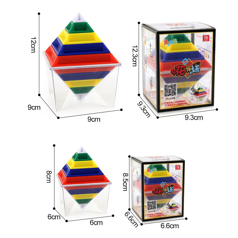 Puzzle pyramidal 3d