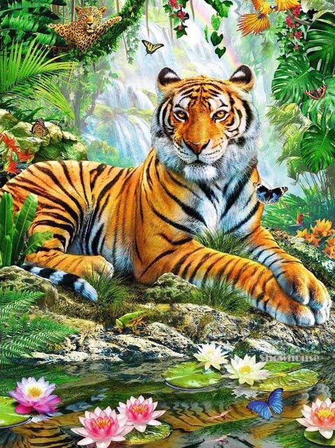 Puzzle tigre 500 pieces