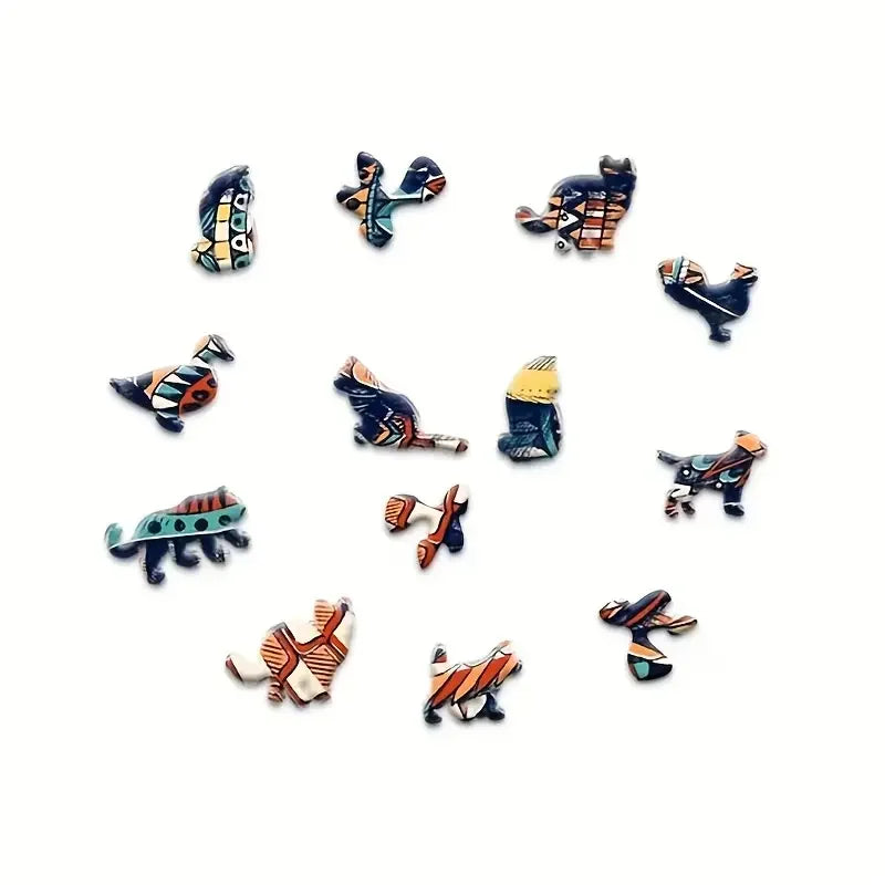 Puzzle en bois 2d