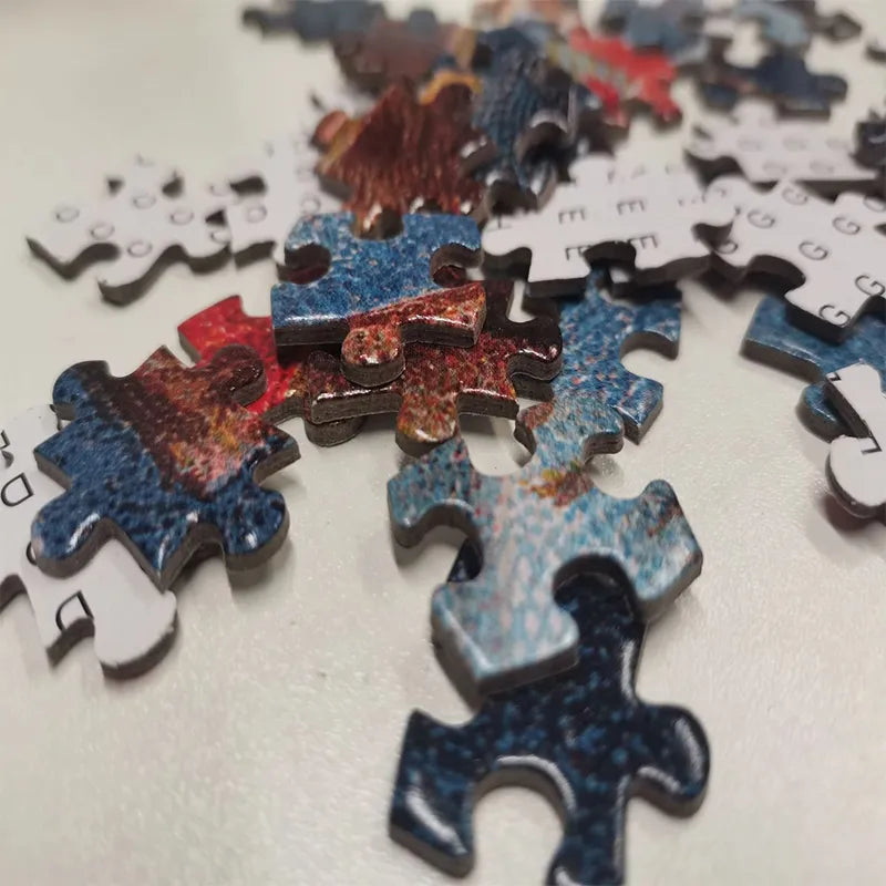 Puzzle paysage coucher de soleil