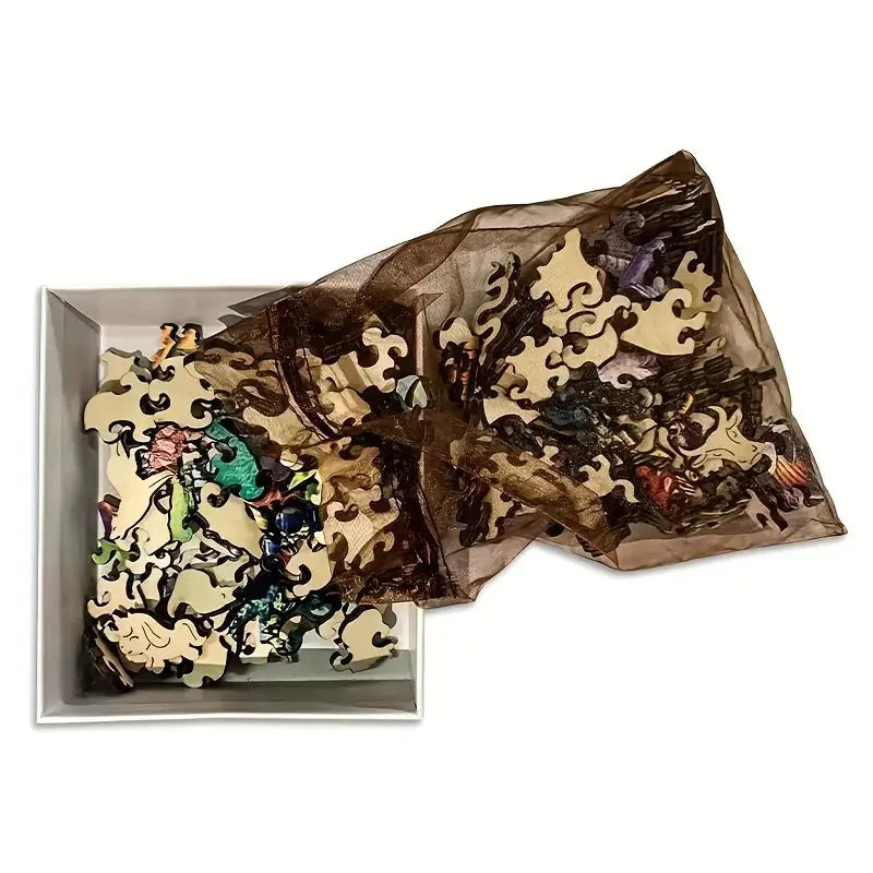 Puzzle en bois 2d