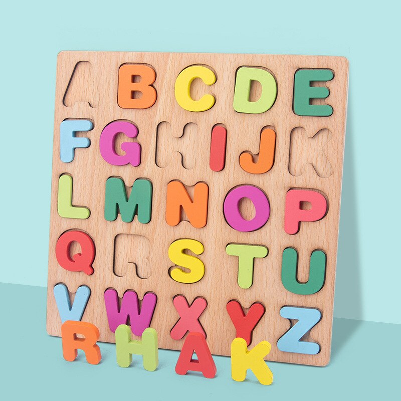 Puzzle en bois alphabet