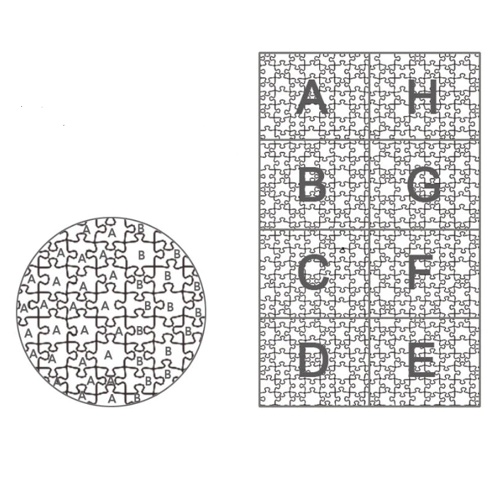 Puzzle papillon 1000 pièces