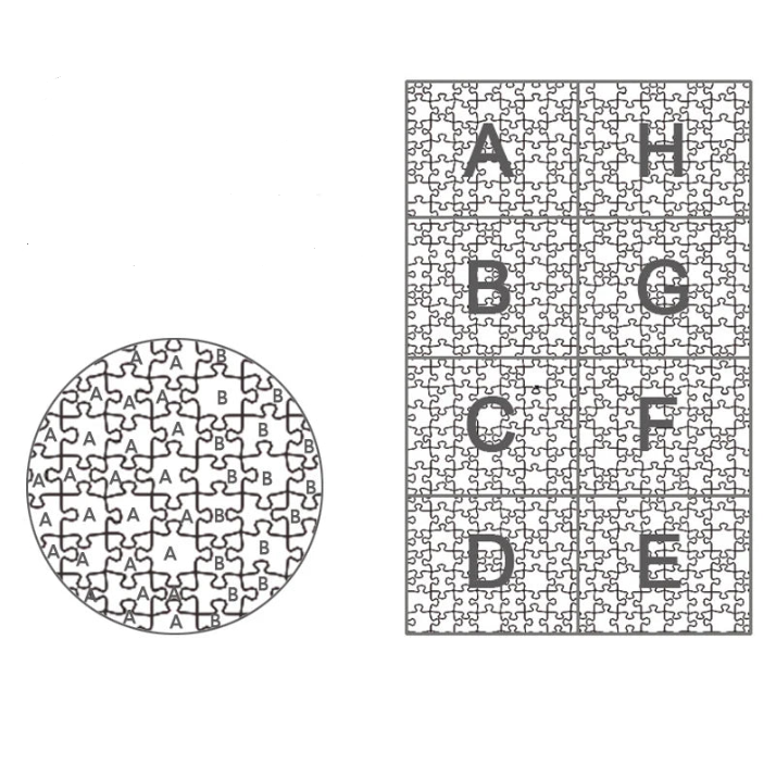 Puzzle paris 1000 pieces