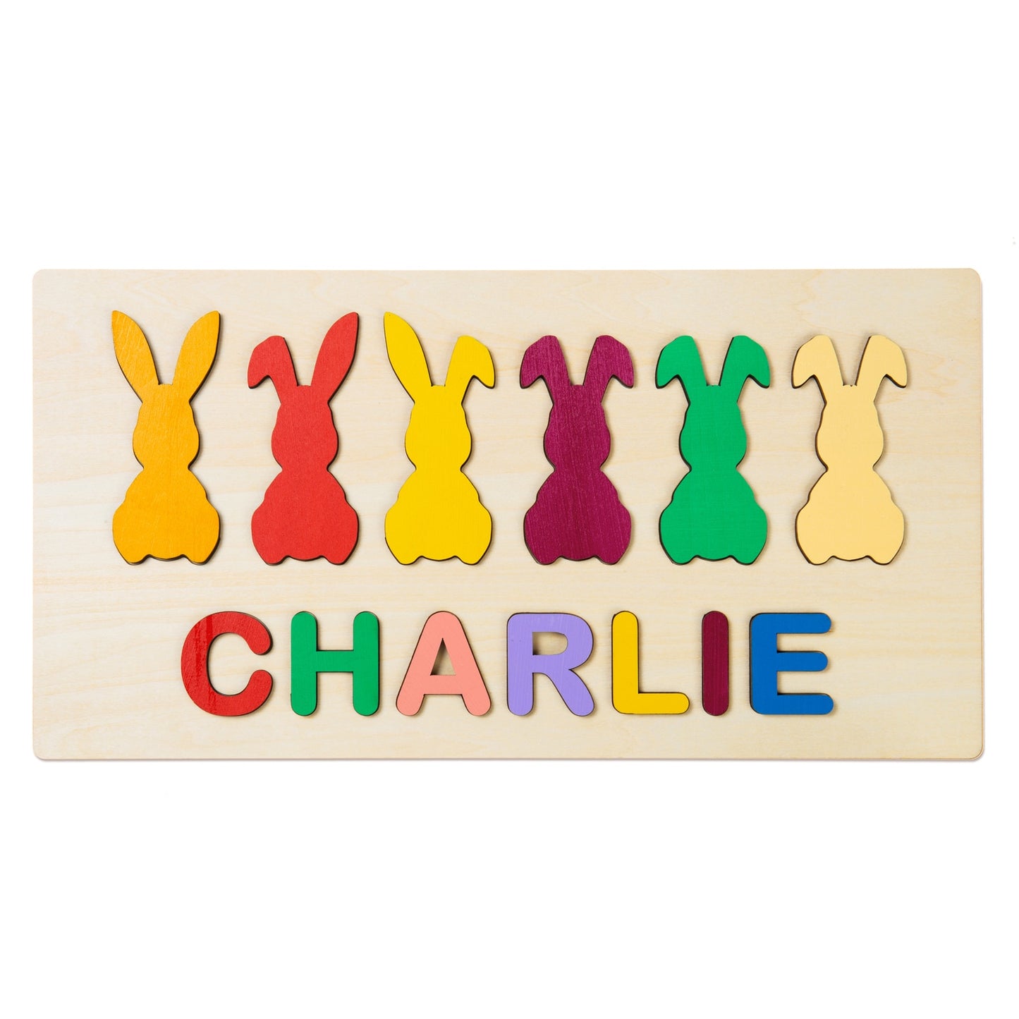 Puzzle lettre en bois prénom