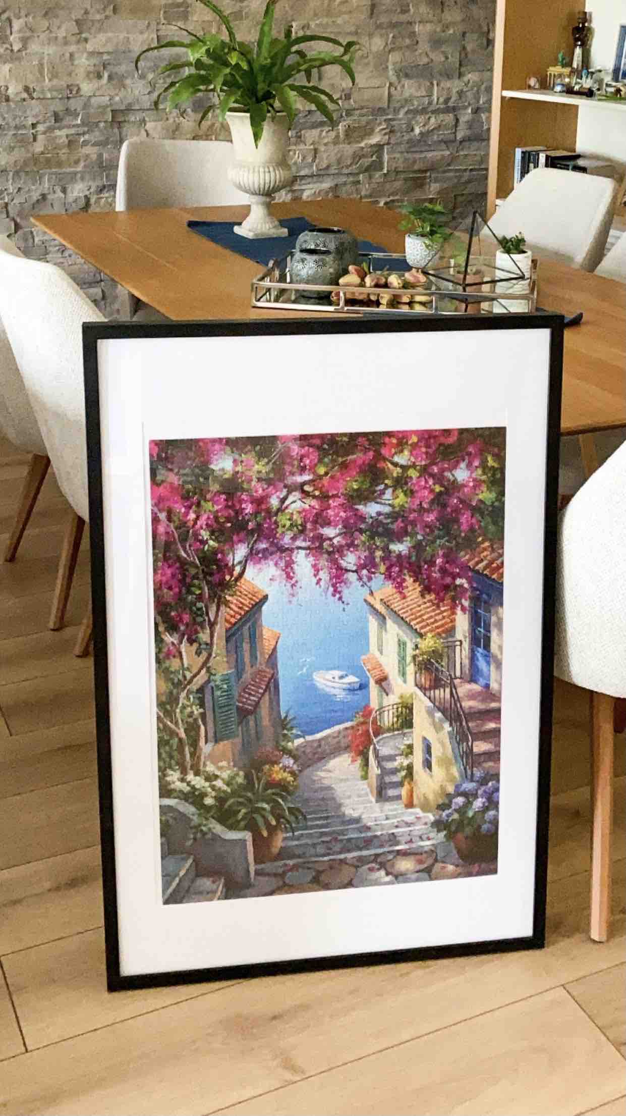 Puzzle escalier ver la mer