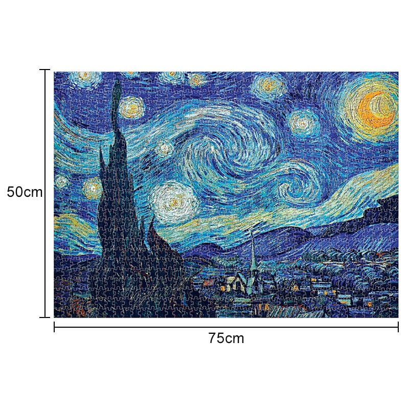 Puzzle nuit étoilée