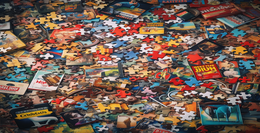Les puzzles et la culture pop