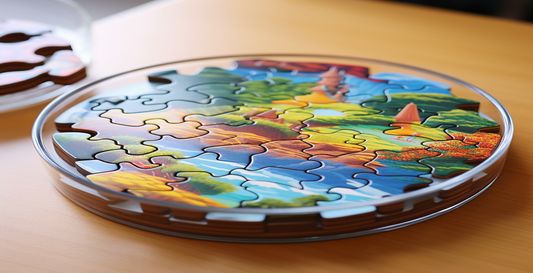 Puzzle sous verre pour une décoration unique et captivante