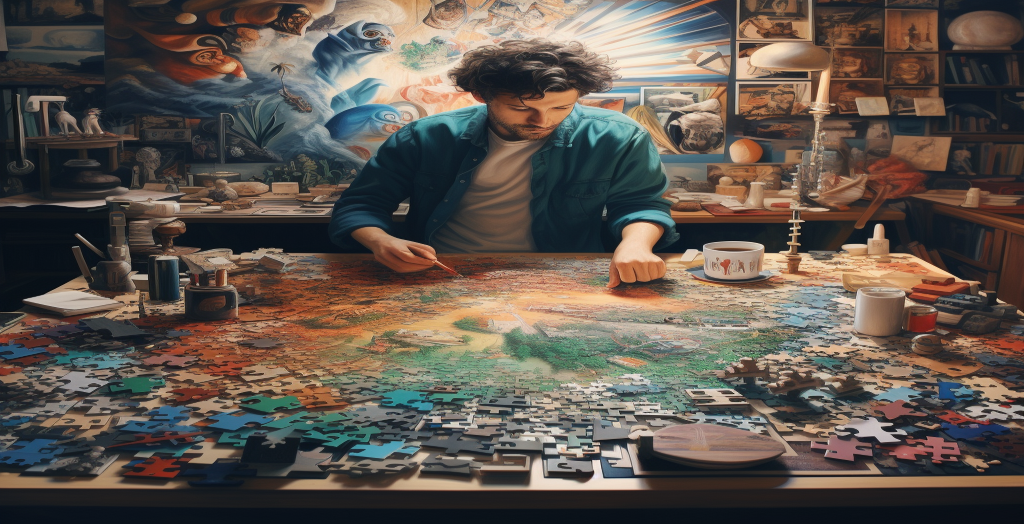 Comment coller un puzzle de 6000 pièces ?