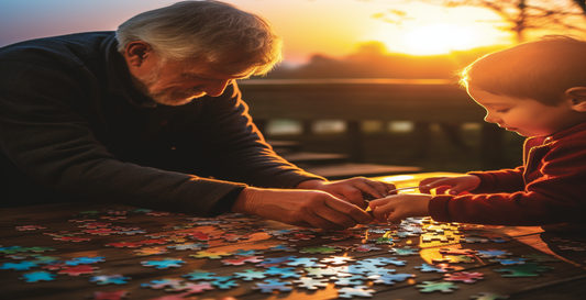 Comment aider son enfant à résoudre un puzzle