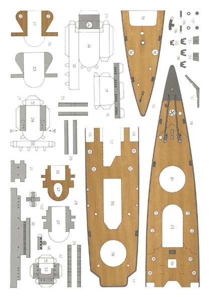 Puzzle bateau de guerre