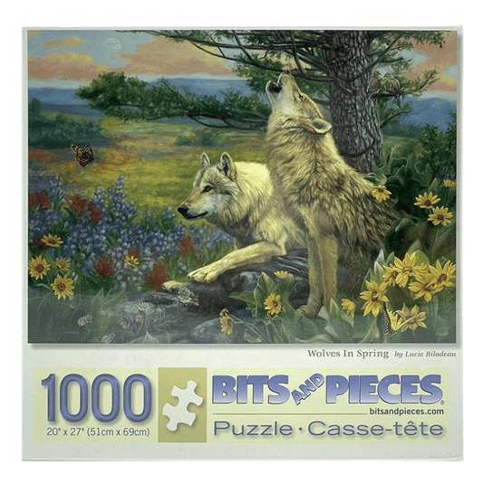 Beau puzzle loup