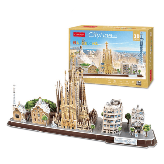 Puzzle 3d barcelone