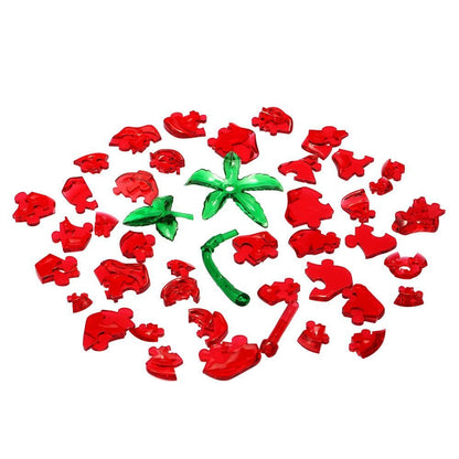 Puzzle 3d crystal rose