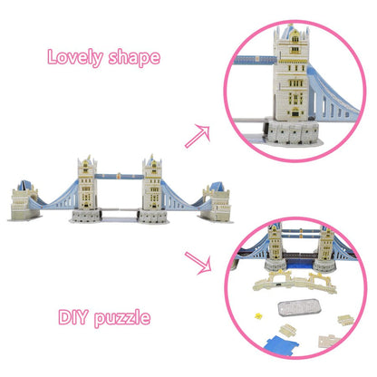 Puzzle 3d tower bridge