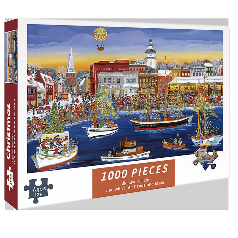 Puzzle 1000 pièces ports