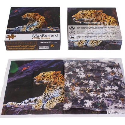 Puzzle 1000 pièces leopard