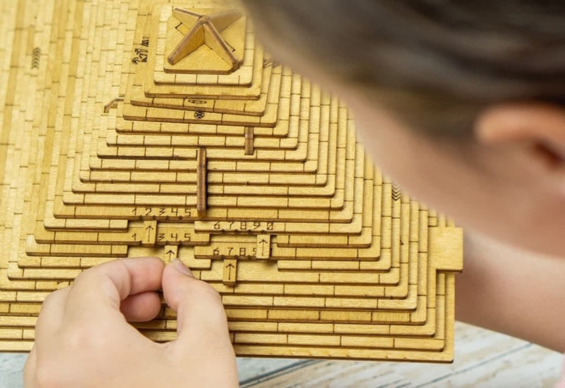 Puzzle 3d pyramide