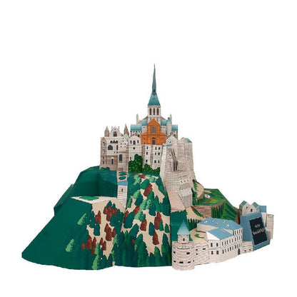 Puzzle 3d mont saint michel