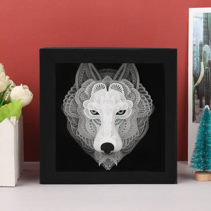 Puzzle 3d loup