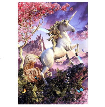 Puzzle 100 pièces licorne