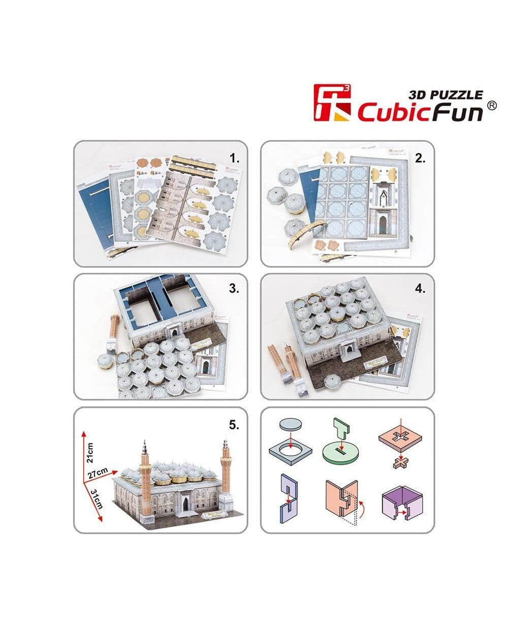 Puzzle 3d mosquée