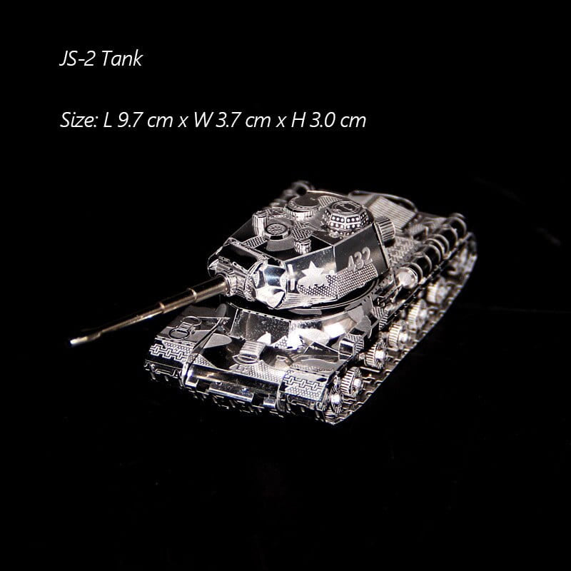 Puzzle 3d metal tank