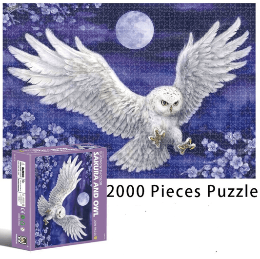 Puzzle 2000 pièces chouette