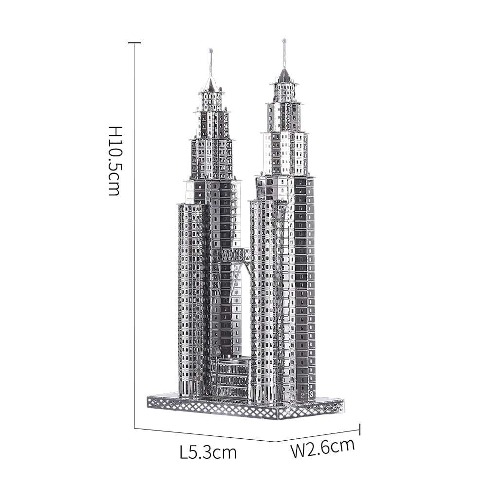 Puzzle 3d twin towers