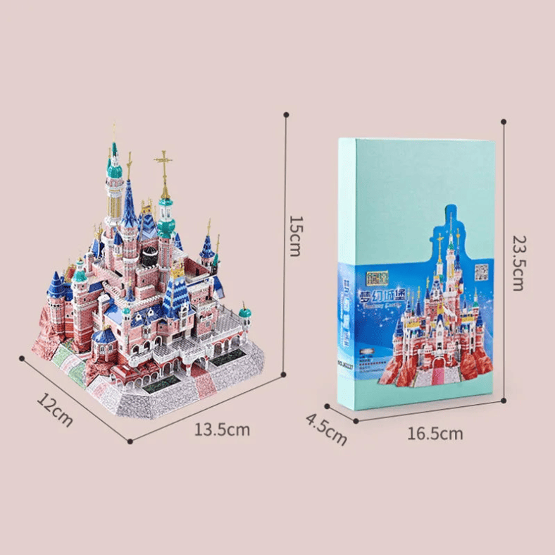 Puzzle chateau princesse 3d