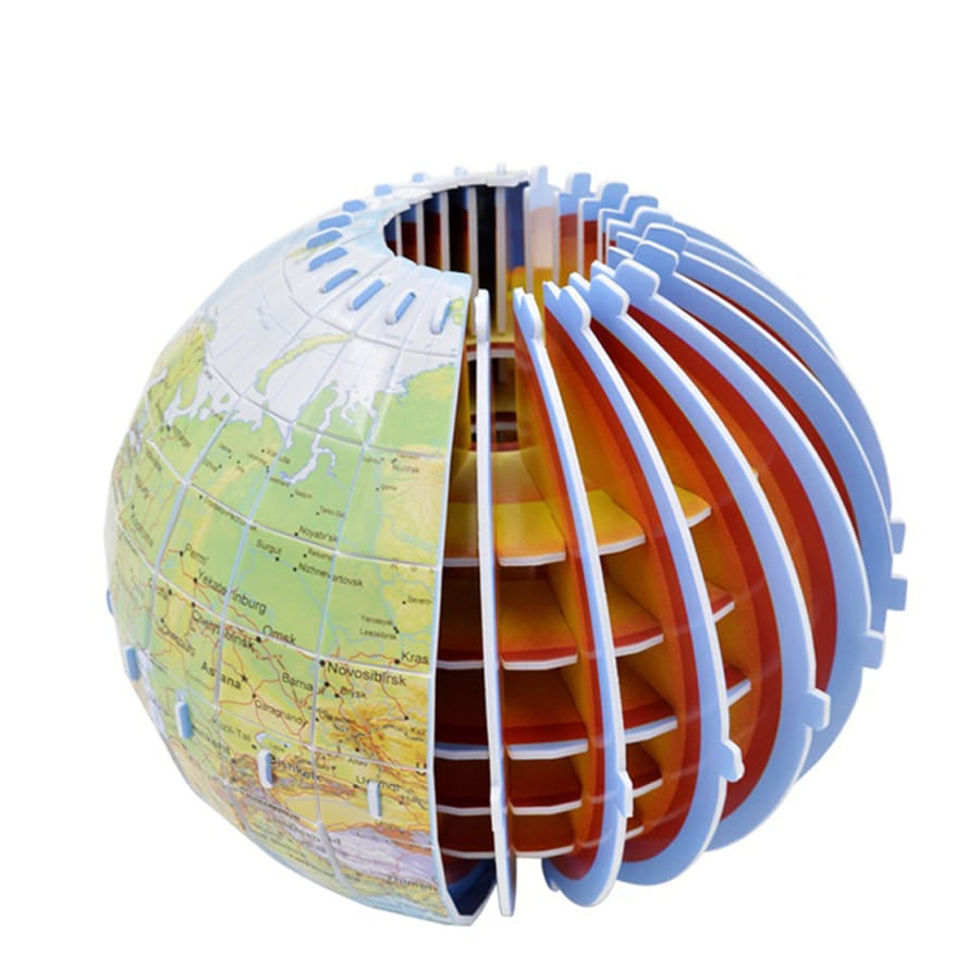 Puzzle 3d globe