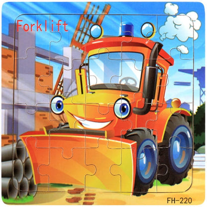 Puzzle 3 ans tracteur