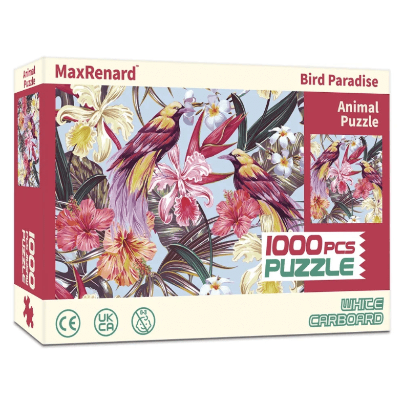 Puzzle 1000 pièces oiseaux