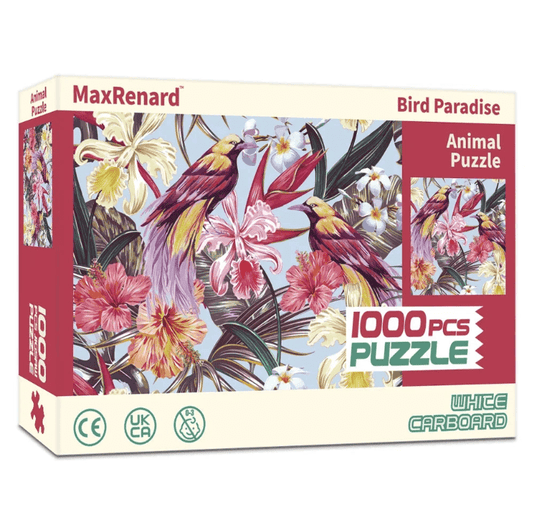 Puzzle 1000 pièces oiseaux