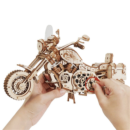 Puzzle 3d moto