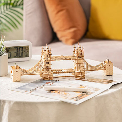 Puzzle 3d tower bridge lumineux