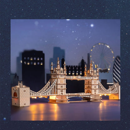 Puzzle 3d tower bridge lumineux