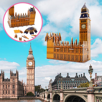 Puzzle 3d big ben illuminé