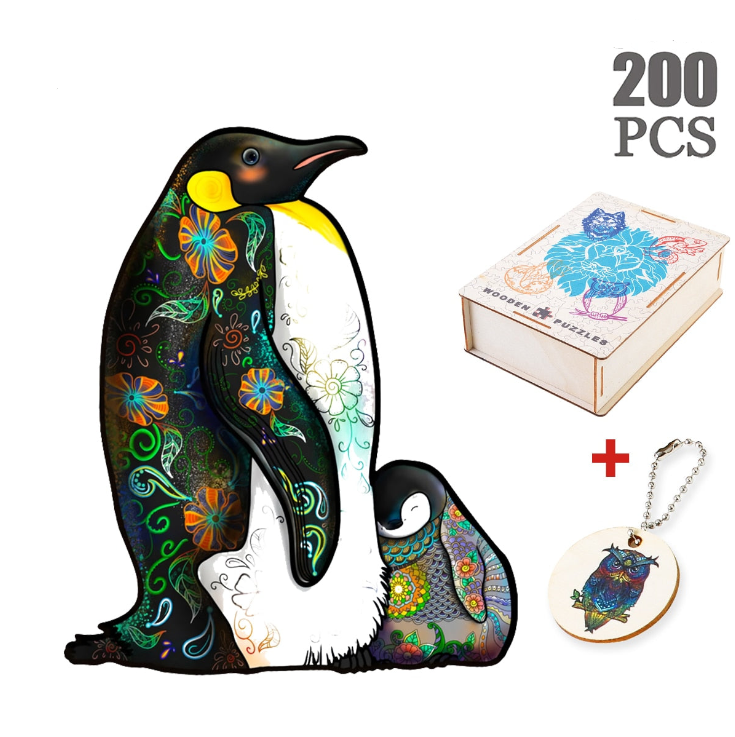 Puzzle 200 pièces pingouin