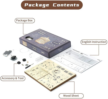 Puzzle 3d boite a musique