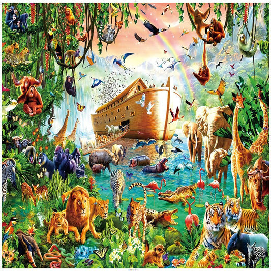 Jeux de puzzle animaux sauvages