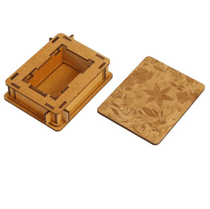 Puzzle boite en bois