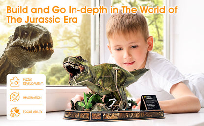 Puzzle 3d geant dinosaure