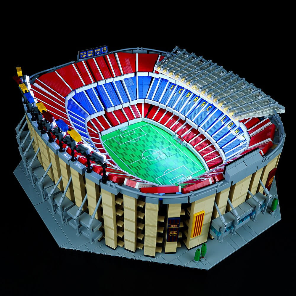 Puzzle camp nou led 3d